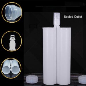 2K 600ML 1:1 Cartridge Kit for 2 component materials with F type connector