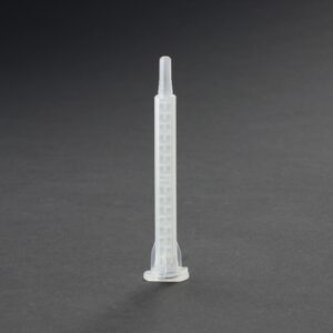 2K static mixer with 16 mixing elements designed for precise 1:1 and 2:1 two-part adhesive mixing applications