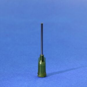 14G precision stainless steel dispensing tip for industrial fluids