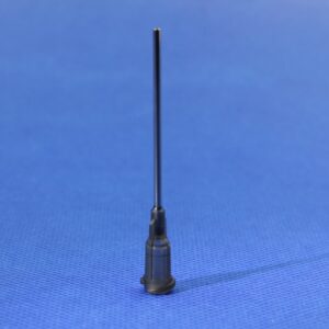 16G precision stainless steel dispensing tip for industrial fluids