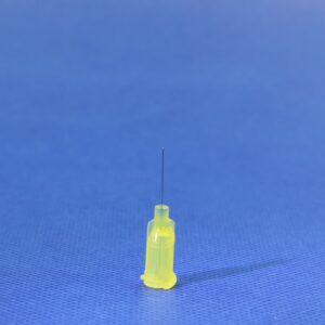 32G precision stainless steel dispensing tip for industrial fluids