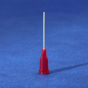 ProFlow 25G polypropylene tube tips ideal for dispensing pastes, epoxies, and thick materials